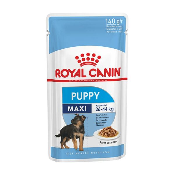 پوچ توله سگ رویال کنین مدل Maxi Puppy وزن 140 گرم